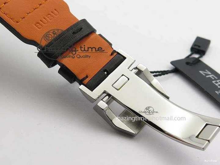 MIROTIME 0306 GoodFit Big Pilot Real PR IW500912 ZF Best Edition Black Dial On Black Leather Strap A 7287